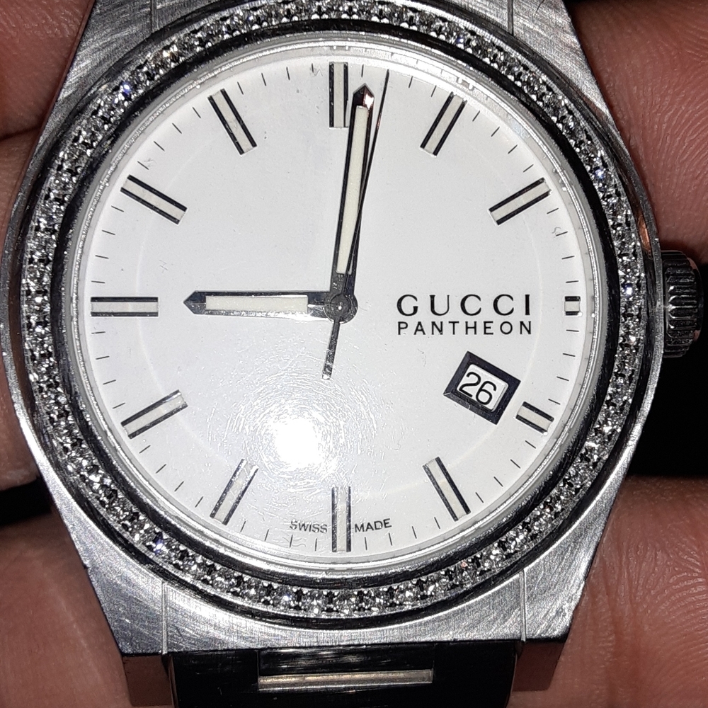 Gucci pantheon watch Diamond face